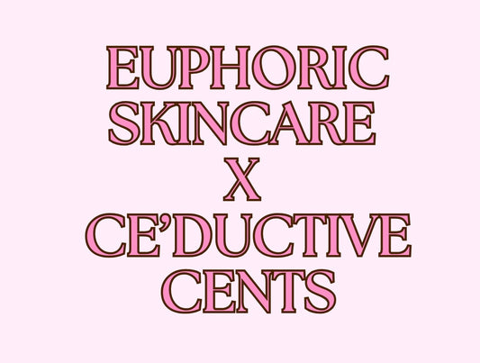 Euphoric Skincare x Ce'Ductive Cents Body Milk Collab